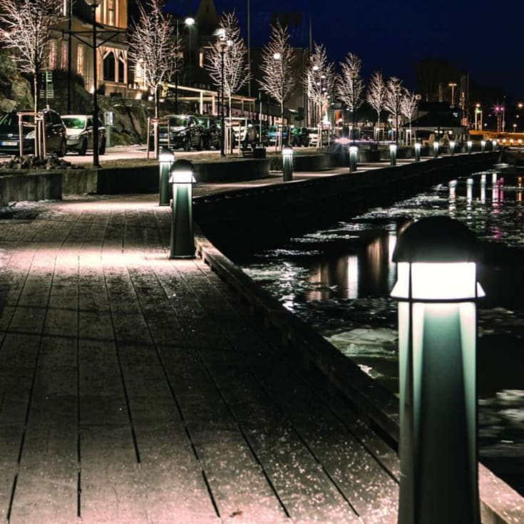 Norlys Narvik pullert, grafitt