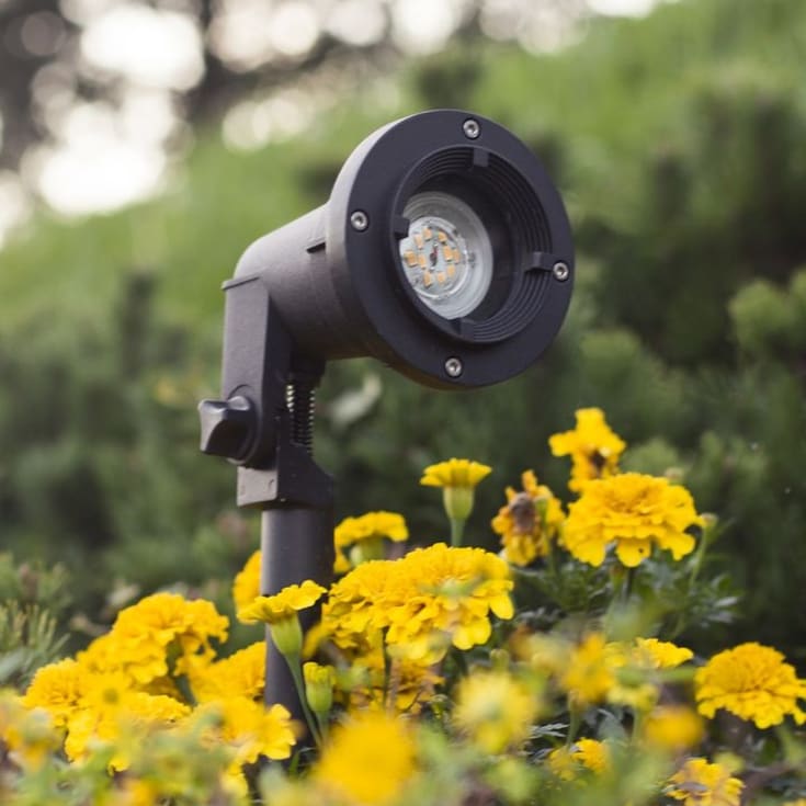 Norlys Sande 1593 spot, 8,3W, LED, IP65 KL I, grafitt