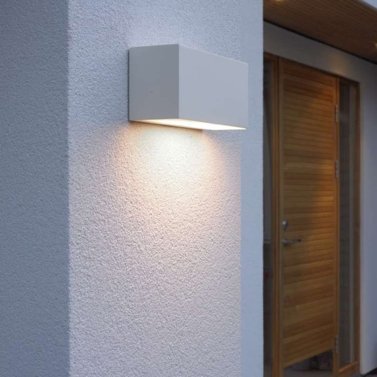 Norlys Asker 1511 vegglampe, 8,8W, LED, IP65, grafitt