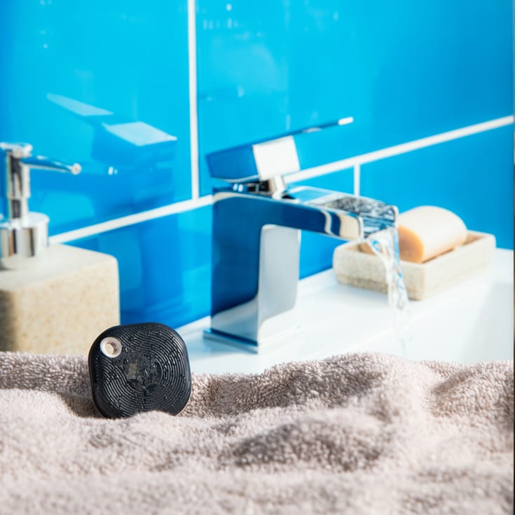 Shelly BLU Button Tough 1 ZB svart - Bluetooth & Zigbee-knapp