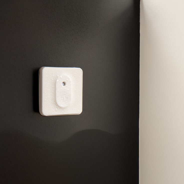 Shelly Blu temperatur- & fugtighedssensor, Bluetooth & Zigbee, beige