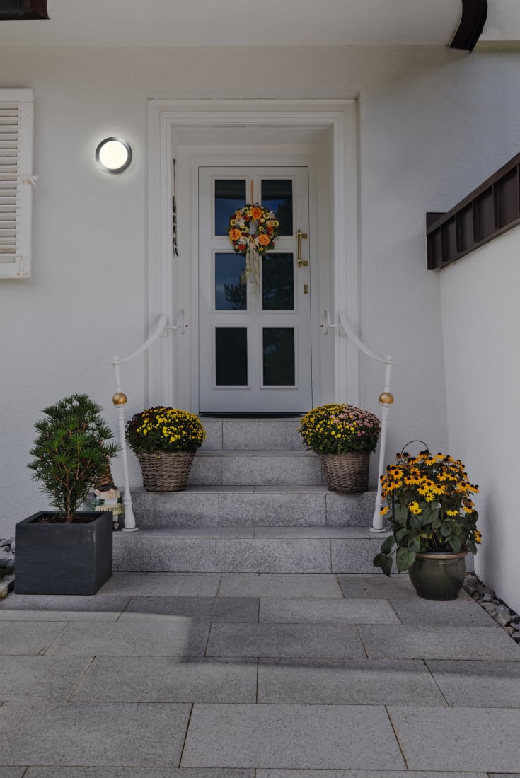Osram Endura Style Disc vägglampa utomhus