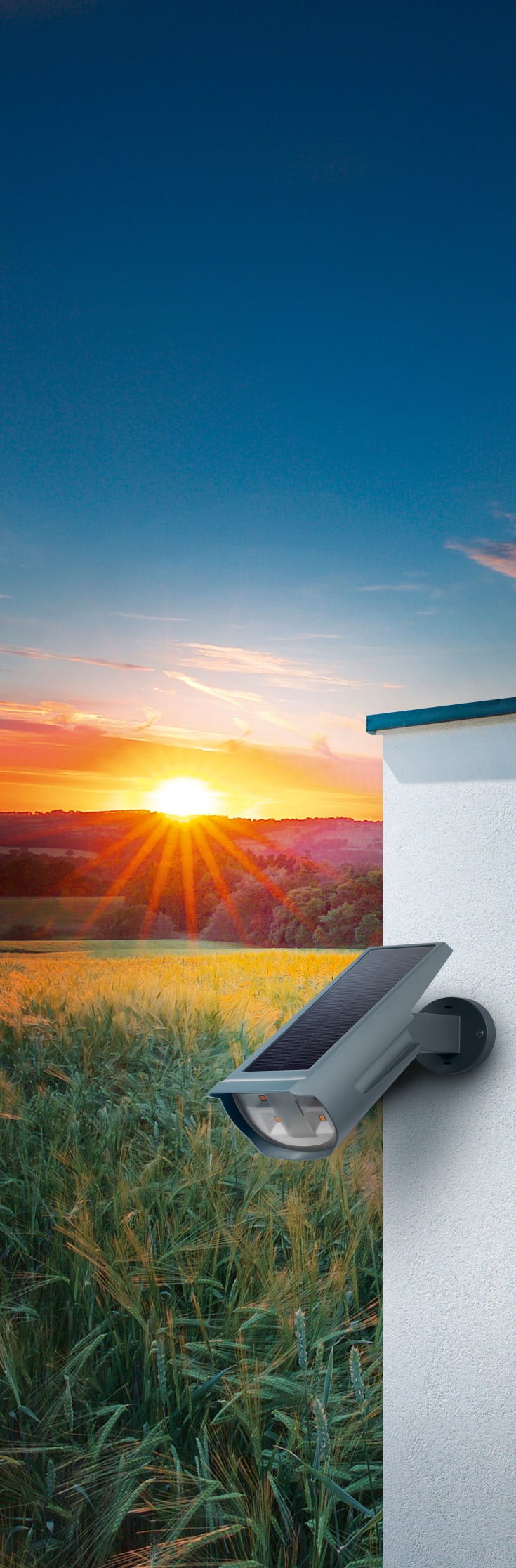 Osram Endura Garden vägglampa utomhus med sensor