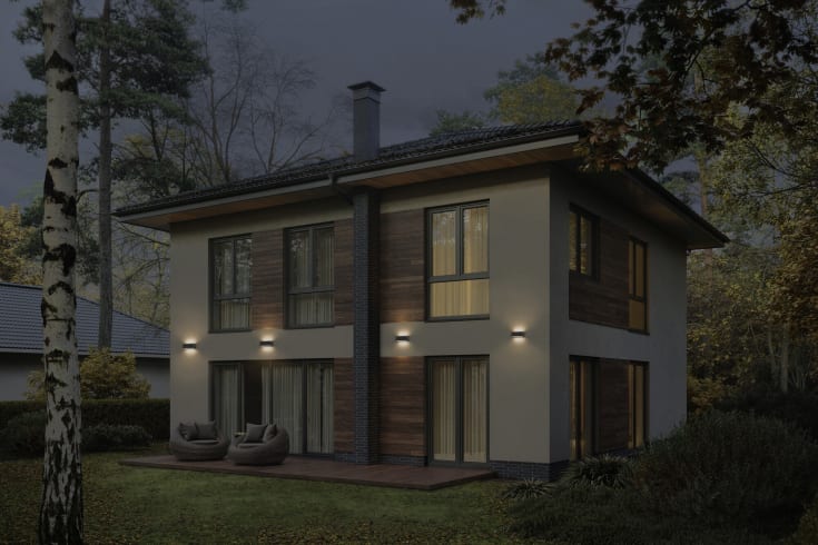 Osram Endura Style Idri utelys vegg