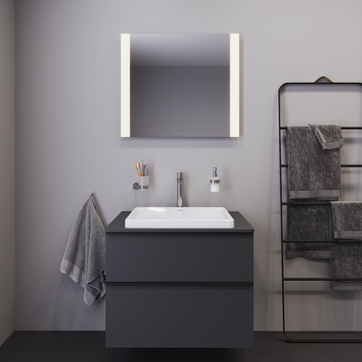 Duravit D-Neo tvättställsblandare, medium, krom