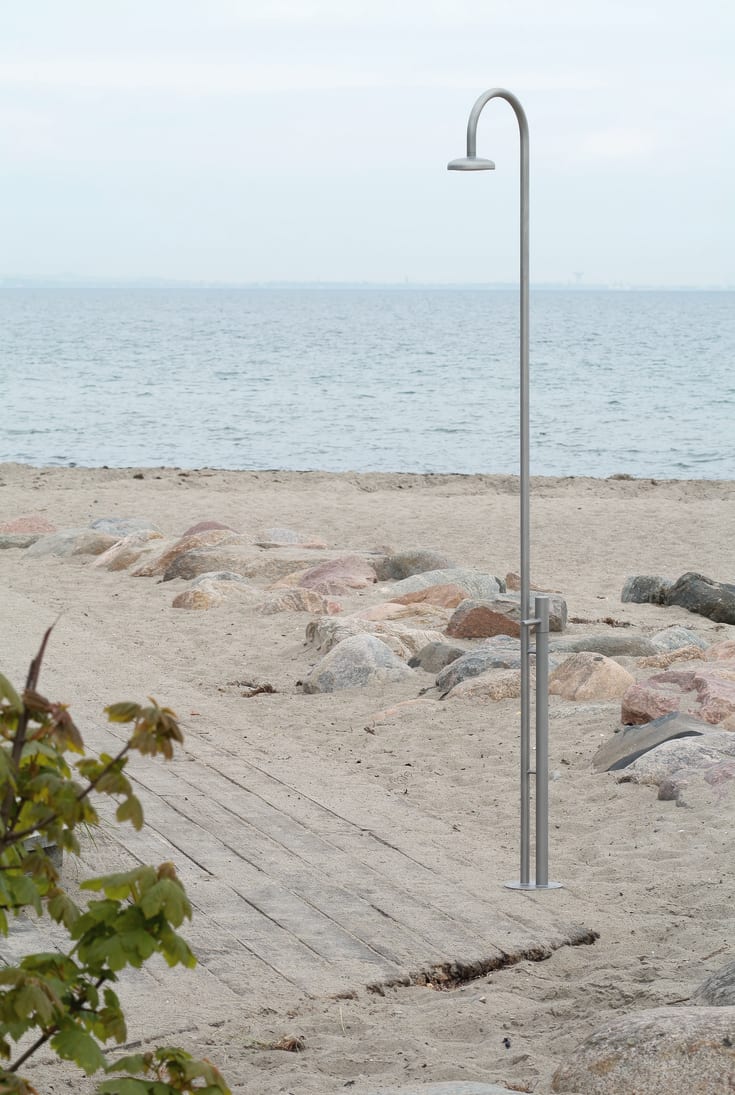 Frostline Duo utedusch, 205 cm, rostfritt stål