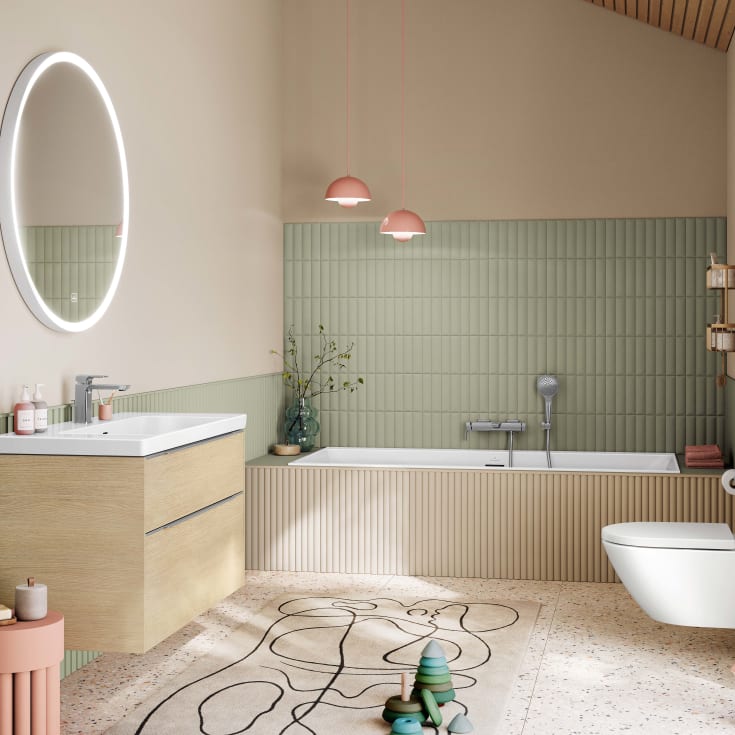 Villeroy & Boch Subway 3.0 vägghängd toalett, utan spolkant, vit