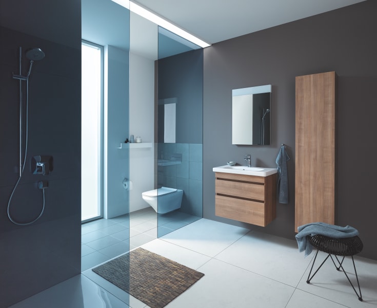 Duravit DuraStyle vägghängd toalett, utan spolkant, rengöringsvänlig, vit