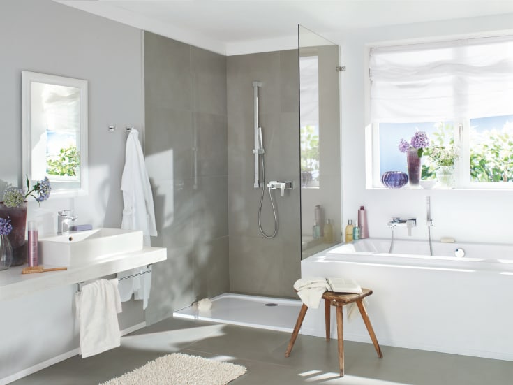 Grohe Essentials Cube handdukskrok, krom