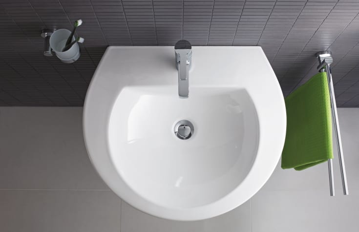 Duravit Darling New vegghengt servant, 55x48 cm, hvit