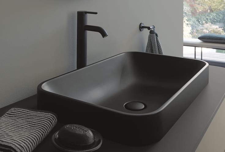 Duravit Starck T håndkleknagg, matt sort