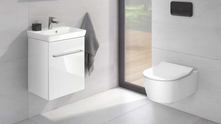 Villeroy & Boch Subway 2.0 møbelservant, 60x47 cm, hvit