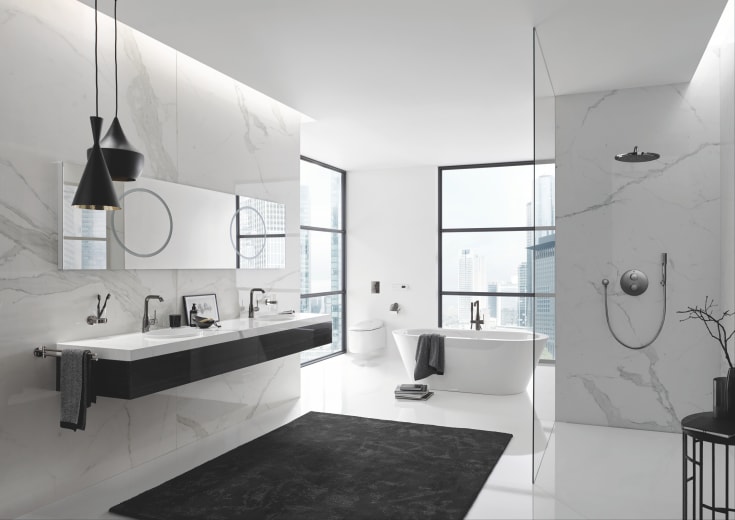 Grohe Essentials håndklestang, 44,9 cm, krom