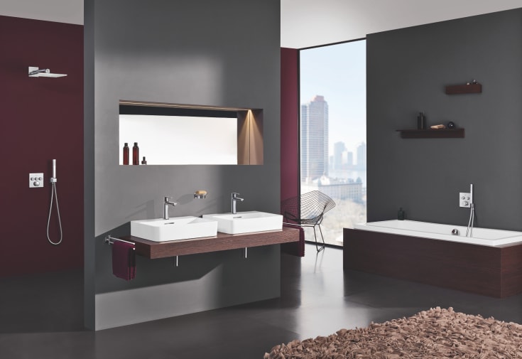 Grohe Eurosmart Cosmopolitan tvättställsblandare, krom