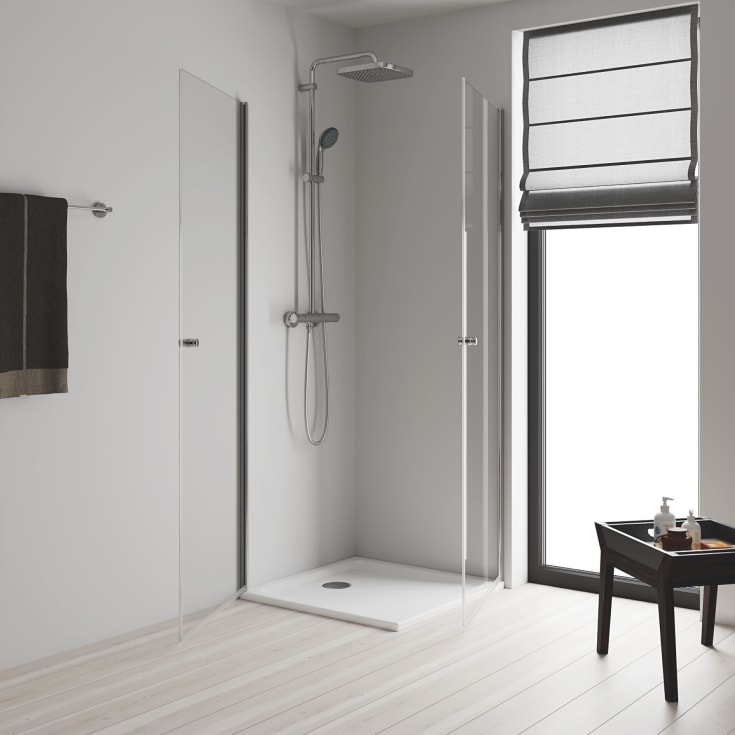 Grohe Vitalio Comfort 250 brusesæt, vandbesparende, krom