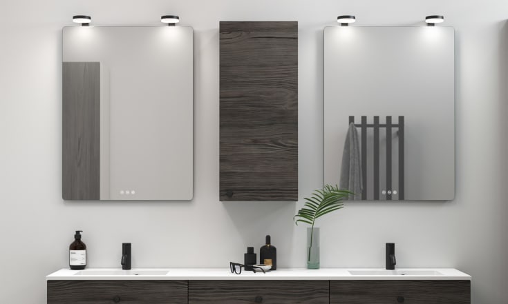 Dansani Soft spegel, 60x80 cm