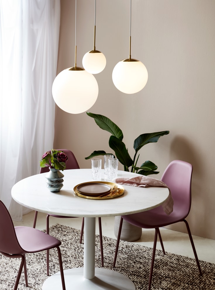 Nordlux Cafe pendellampe, Ø30 cm