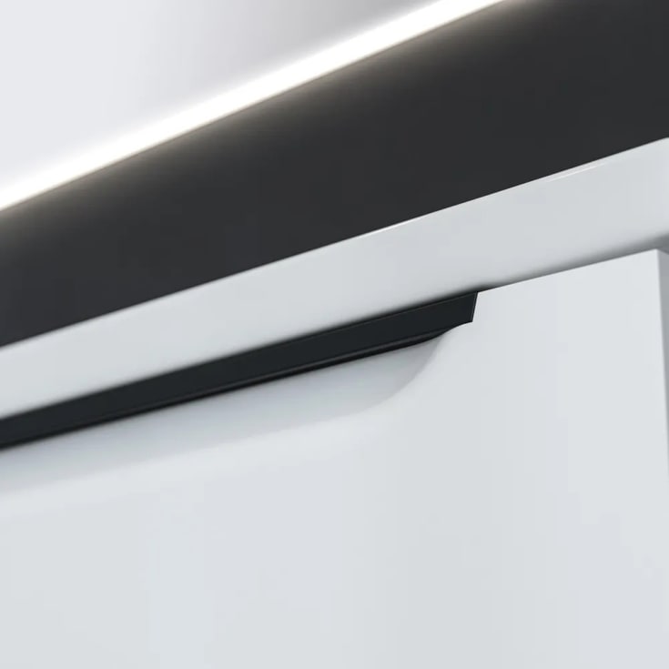 Linn Bad Mari grep for underskap 120 cm, sort matt