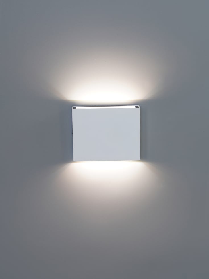 BARI Vegglampe Mini 2x3W CCT hvit