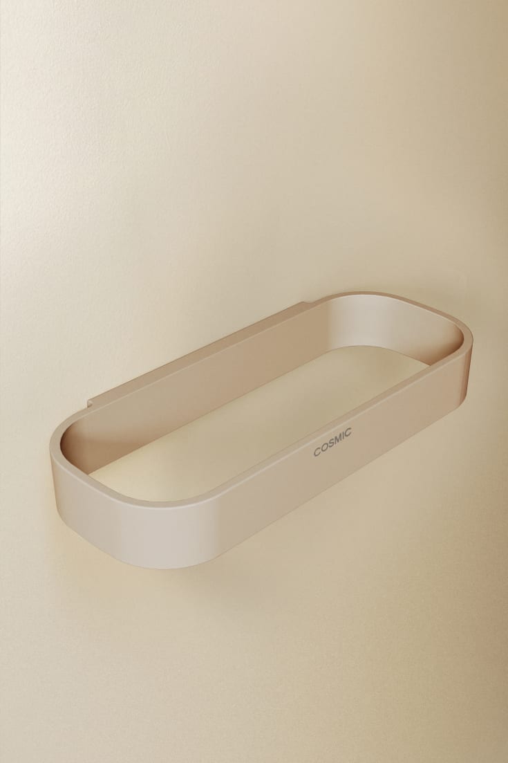 Cosmic Alife handduksstång. 23,7 cm, beige