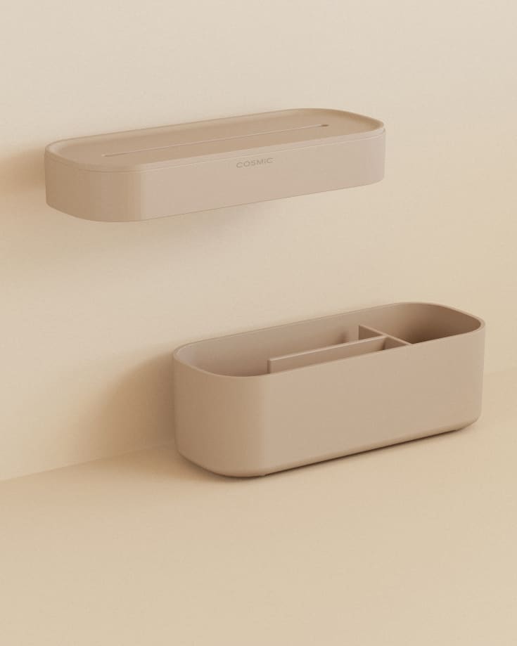 Cosmic Alife oppbevaringskurv, beige
