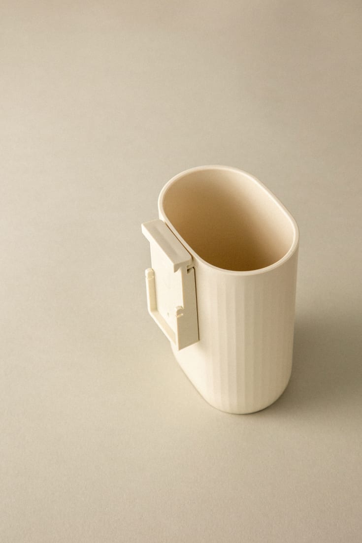 Cosmic Alife tandborstmugg, vit