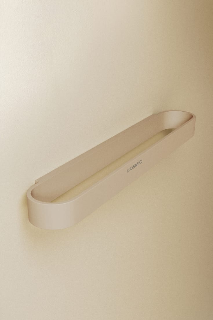 Cosmic Alife handduksstÄng. 41,1 cm, beige