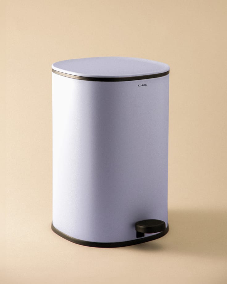 2 st Cosmic Essentials papperskorg, 5 liter, lilla
