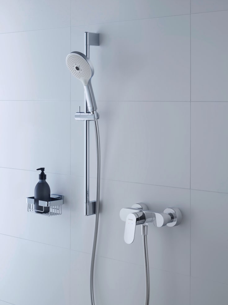 Duravit duschset 700, matt svart