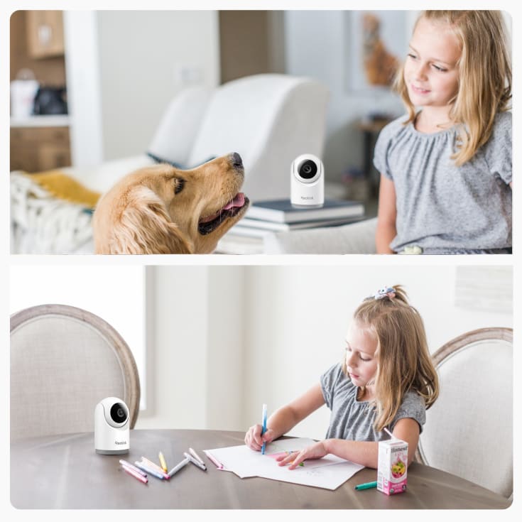 Reolink E321 WiFi innendørskamera, hvit