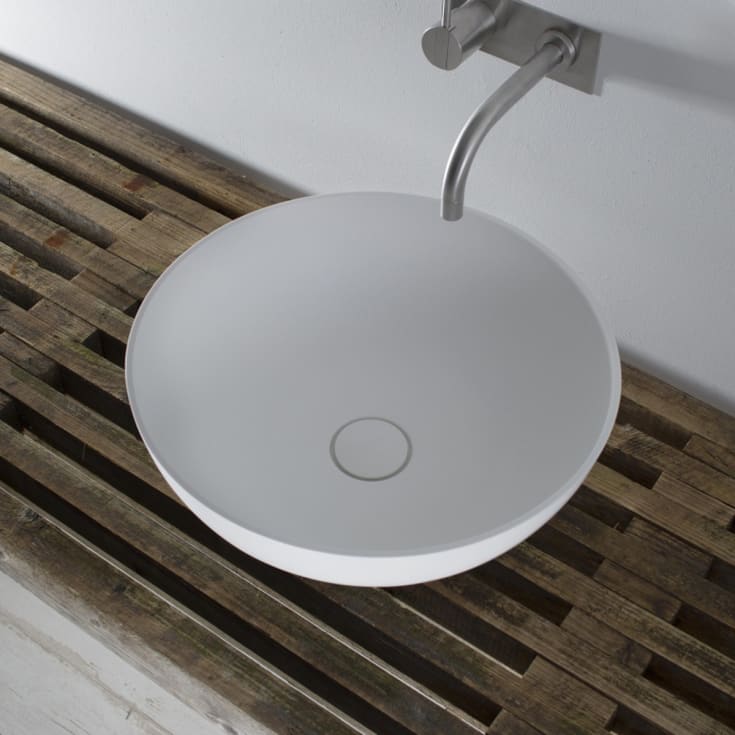 Copenhagen Bath Norsjö servant, Ø39 cm, hvit matt