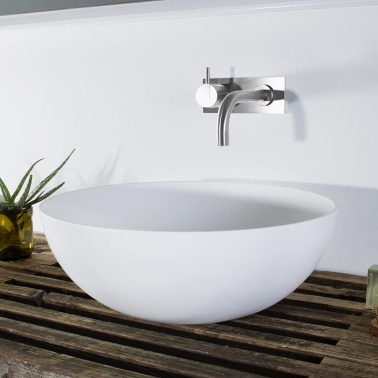 Copenhagen Bath Norsjö servant, Ø39 cm, hvit matt