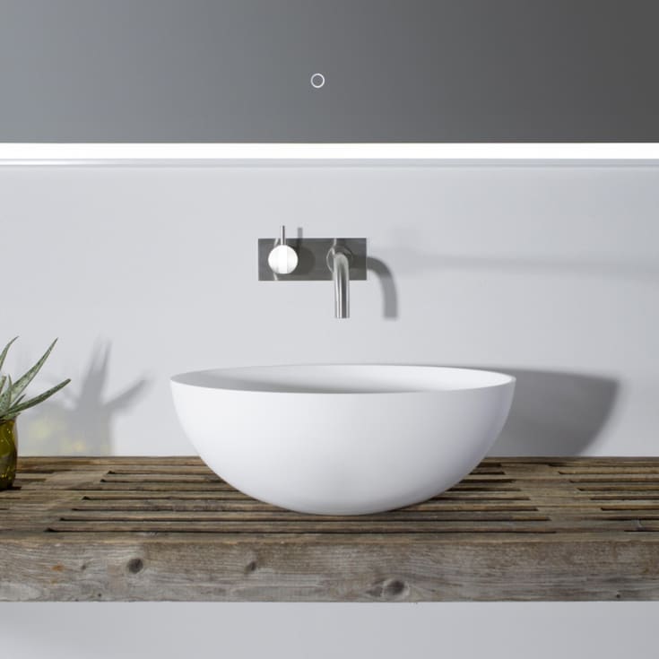 Copenhagen Bath Norsjö servant, Ø39 cm, hvit matt