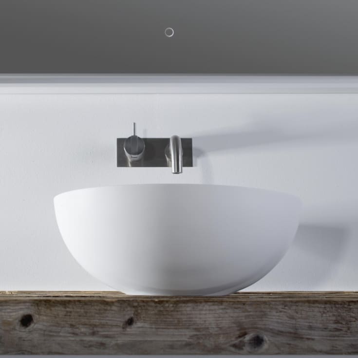Copenhagen Bath Norsjö servant, Ø39 cm, hvit matt