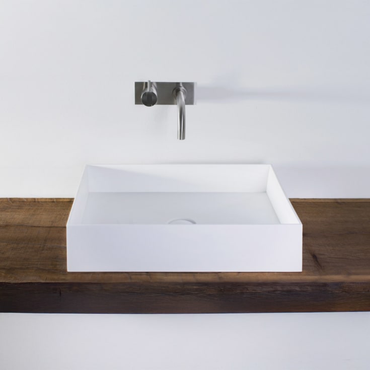 Copenhagen Bath Stockholm servant, 50x35 cm, hvit matt