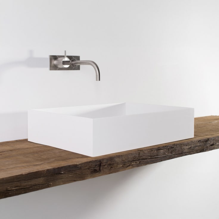 Copenhagen Bath Stockholm servant, 50x35 cm, hvit matt
