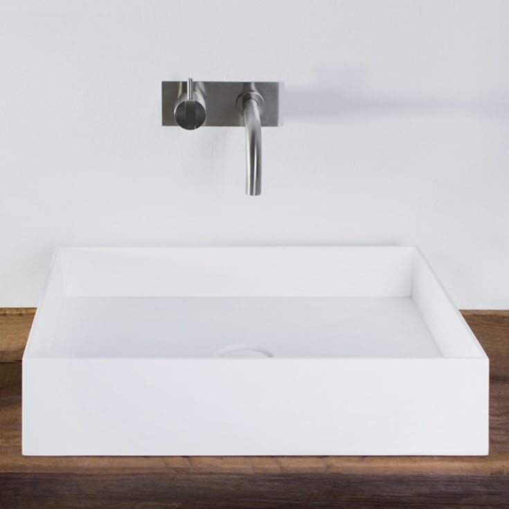 Copenhagen Bath Stockholm servant, 50x35 cm, hvit matt