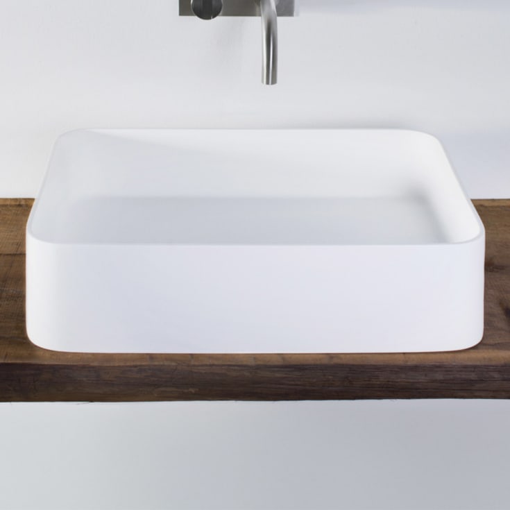 Copenhagen Bath Stockholm servant, 50x35 cm, hvit matt