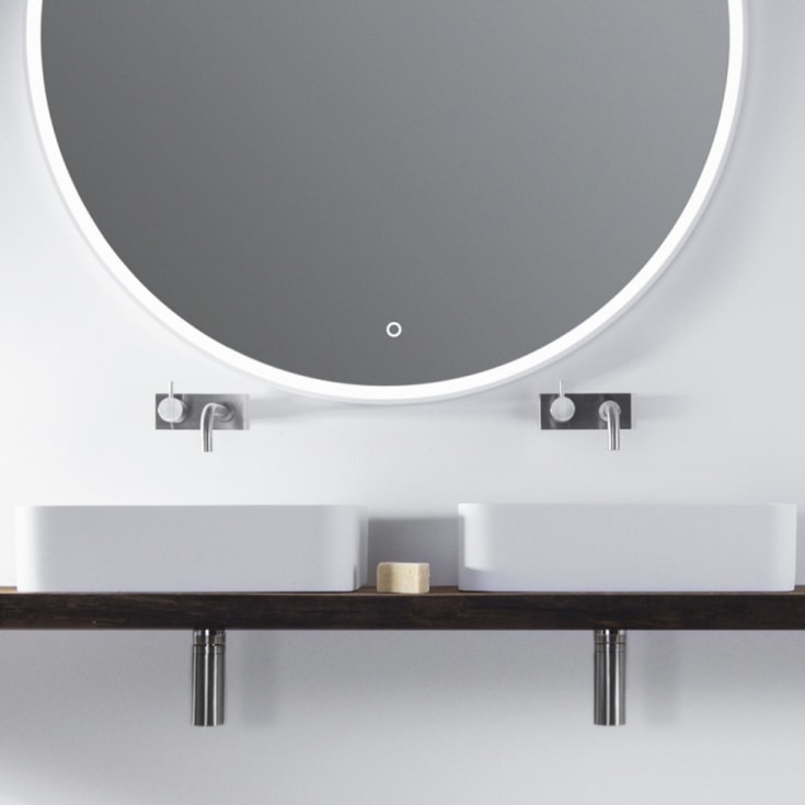 Copenhagen Bath Stockholm servant, 50x35 cm, hvit matt