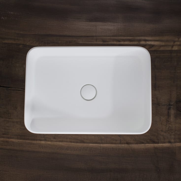 Copenhagen Bath Stockholm servant, 50x35 cm, hvit matt