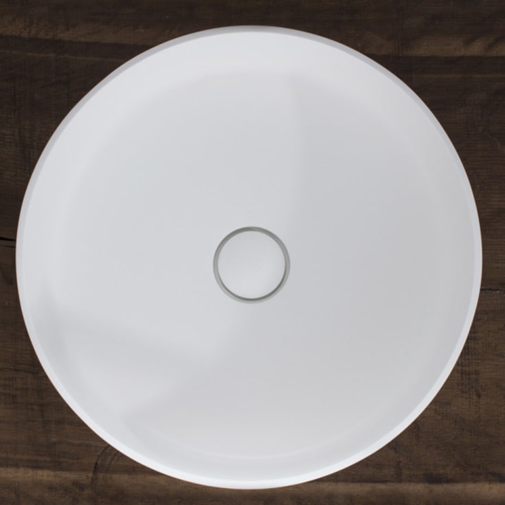 Copenhagen Bath Stockholm servant, Ø40 cm, hvit matt