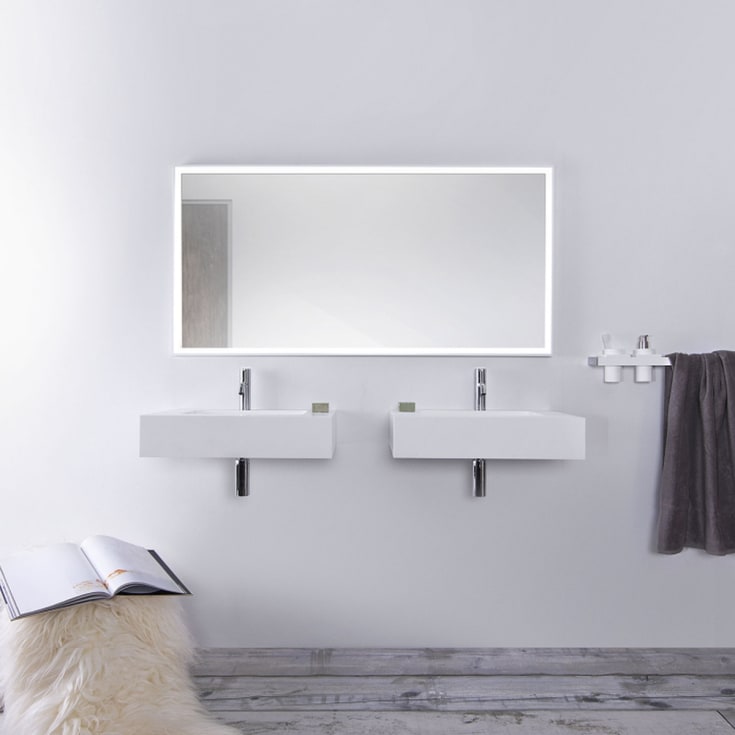 Copenhagen Bath Furesø 60 servant, 60x40 cm, hvit matt
