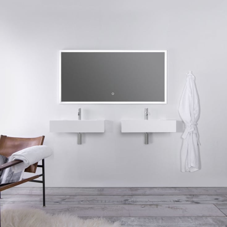 Copenhagen Bath Furesø 80 servant, 80x40 cm, hvit matt