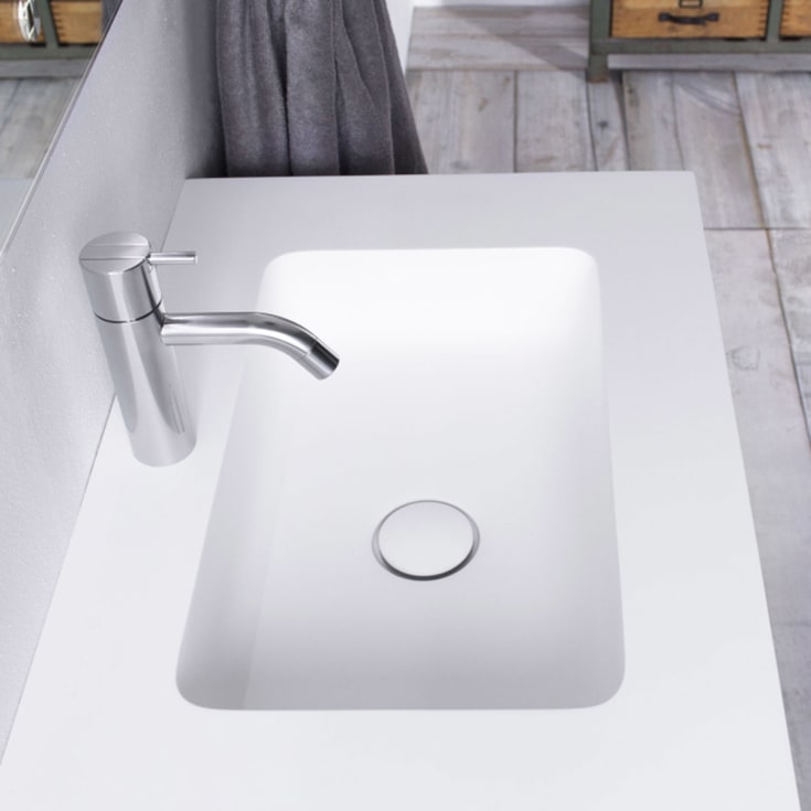 Copenhagen Bath Furesø 80 servant, 80x40 cm, hvit matt