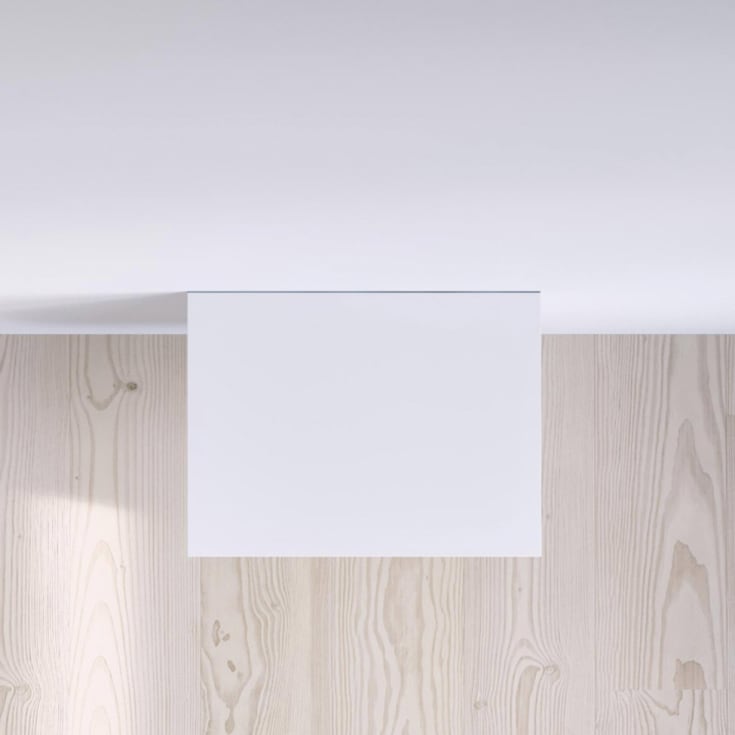 Copenhagen Bath SQ2 benkeplate, 60x45 cm, hvit matt