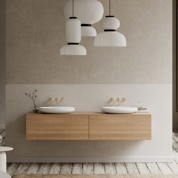 Copenhagen Bath Rosenborg oval servant, 60x40 cm, hvit matt