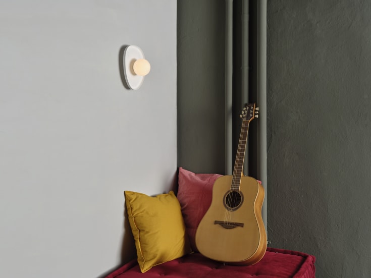 Osram Decor Nest væglampe, hvid