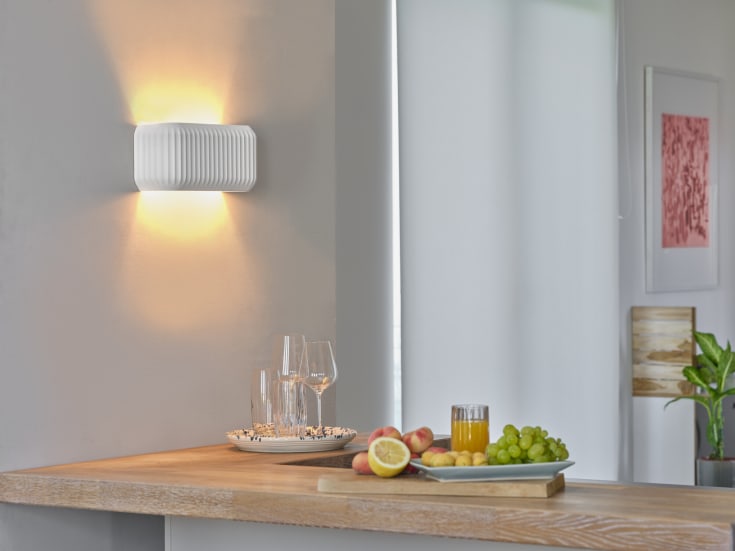 Osram Decor Plaster Routes væglampe, 33 cm