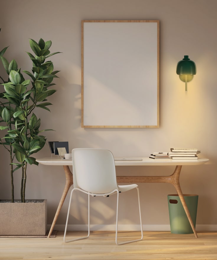 Osram Decor Corolle vegglampe, grønn