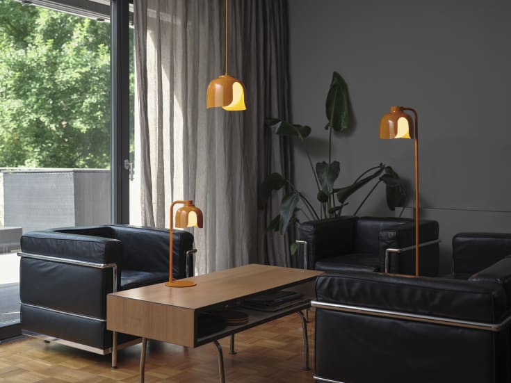 Osram Decor Corolle bordlampe, orange